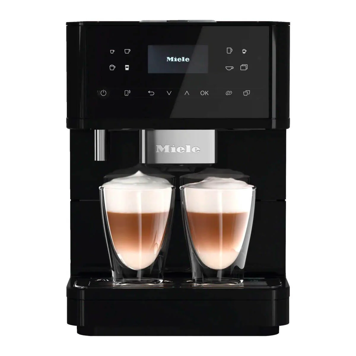 Miele CM 6160 MilkPerfection, Obsidian Black - Coffee Machine - Image 3