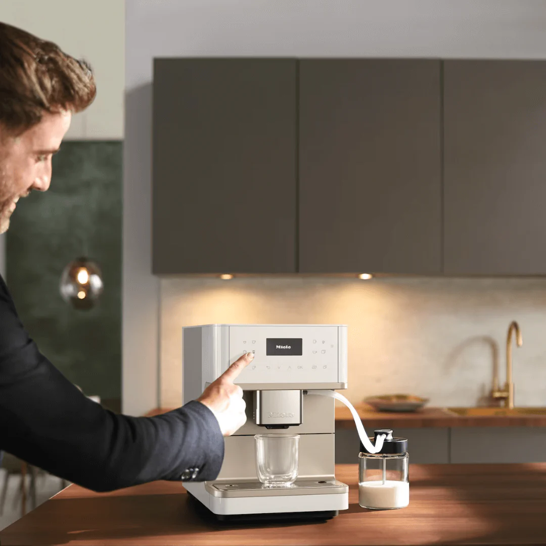 Miele CM 6360 MilkPerfection, Lotus White - Coffee Machine - Image 6