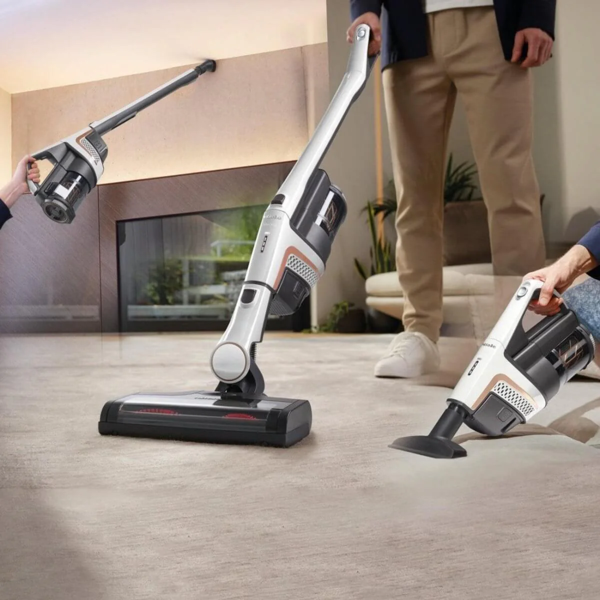 Miele TriFlex HX2, Lotus White - Stick, Cordless Vacuum - Image 7