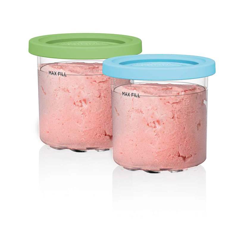 Ninja® CREAMi® Pints 2 Pack, Compatible with NC299AMZ & NC300s Series CREAMi® Ice Cream Makers