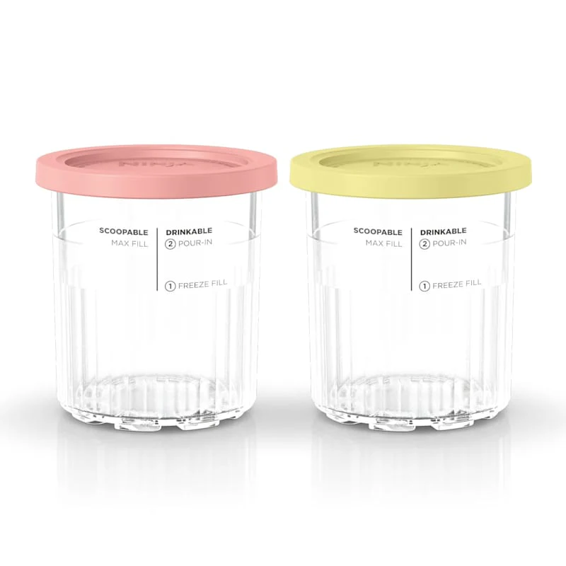 Ninja® CREAMi® XL tubs 2 Pack, Compatible with NC500 Series CREAMi® Ice Cream Makers - Image 3