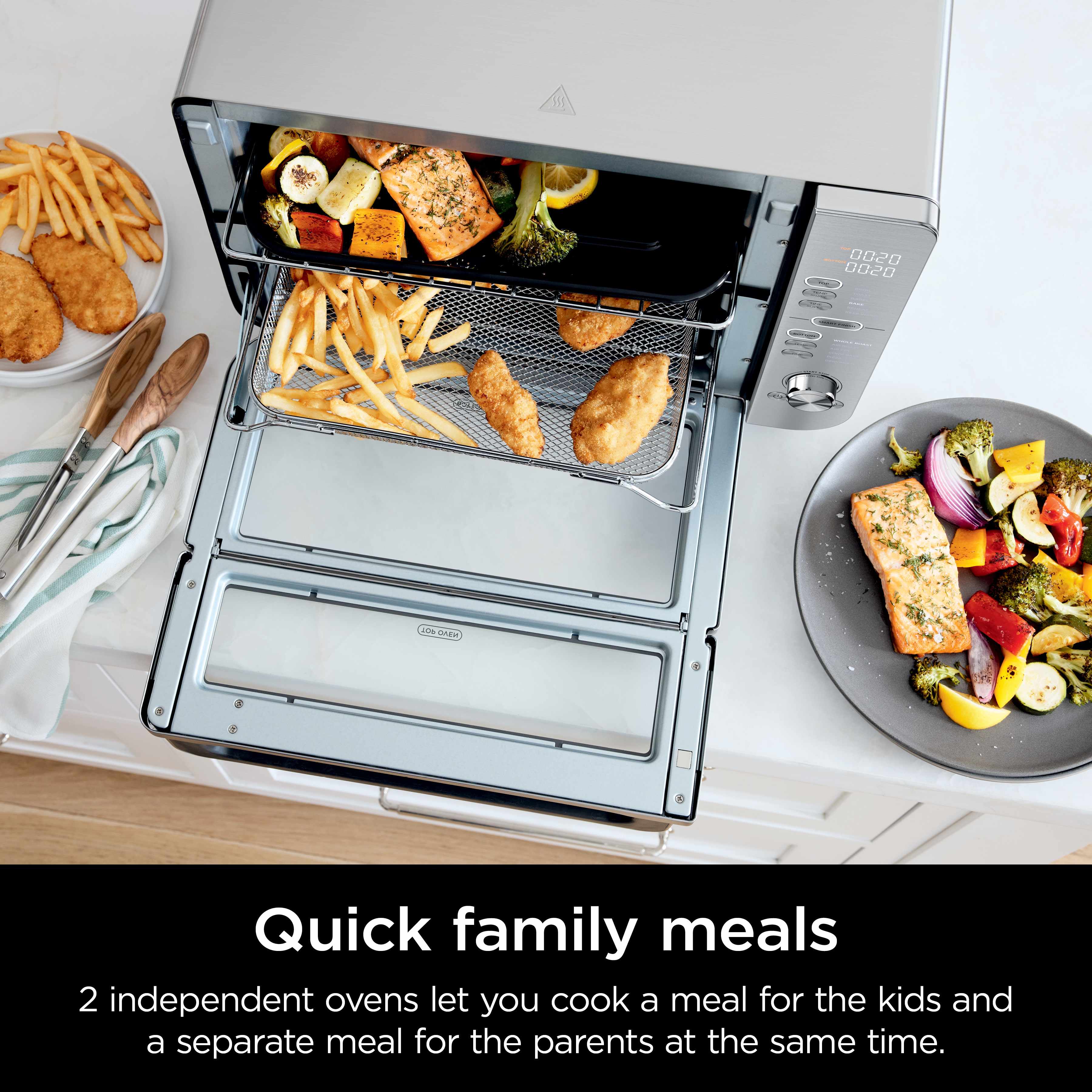 Ninja® Double Stack™ XL Countertop Oven & Air Fryer - Image 6