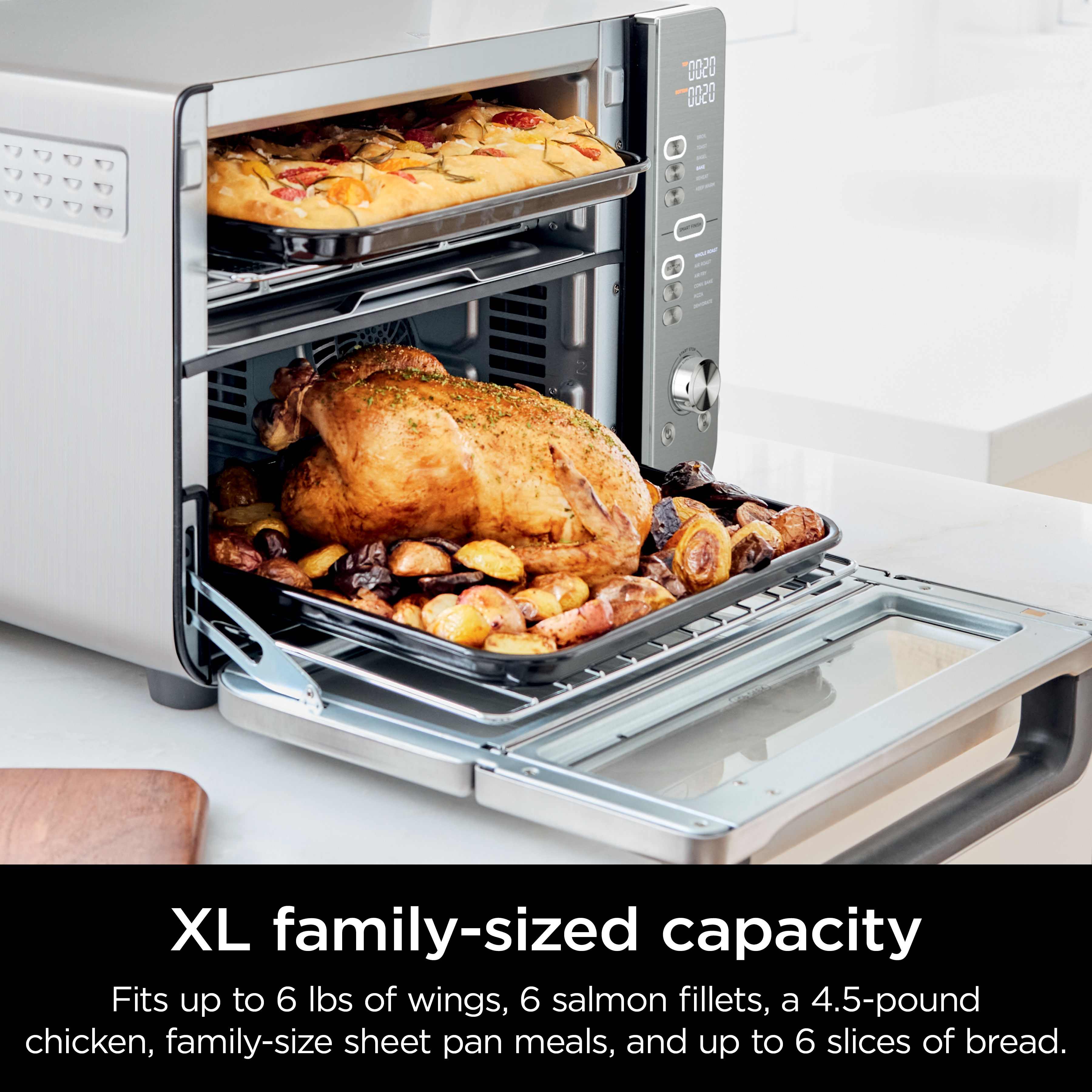 Ninja® Double Stack™ XL Countertop Oven & Air Fryer - Image 7