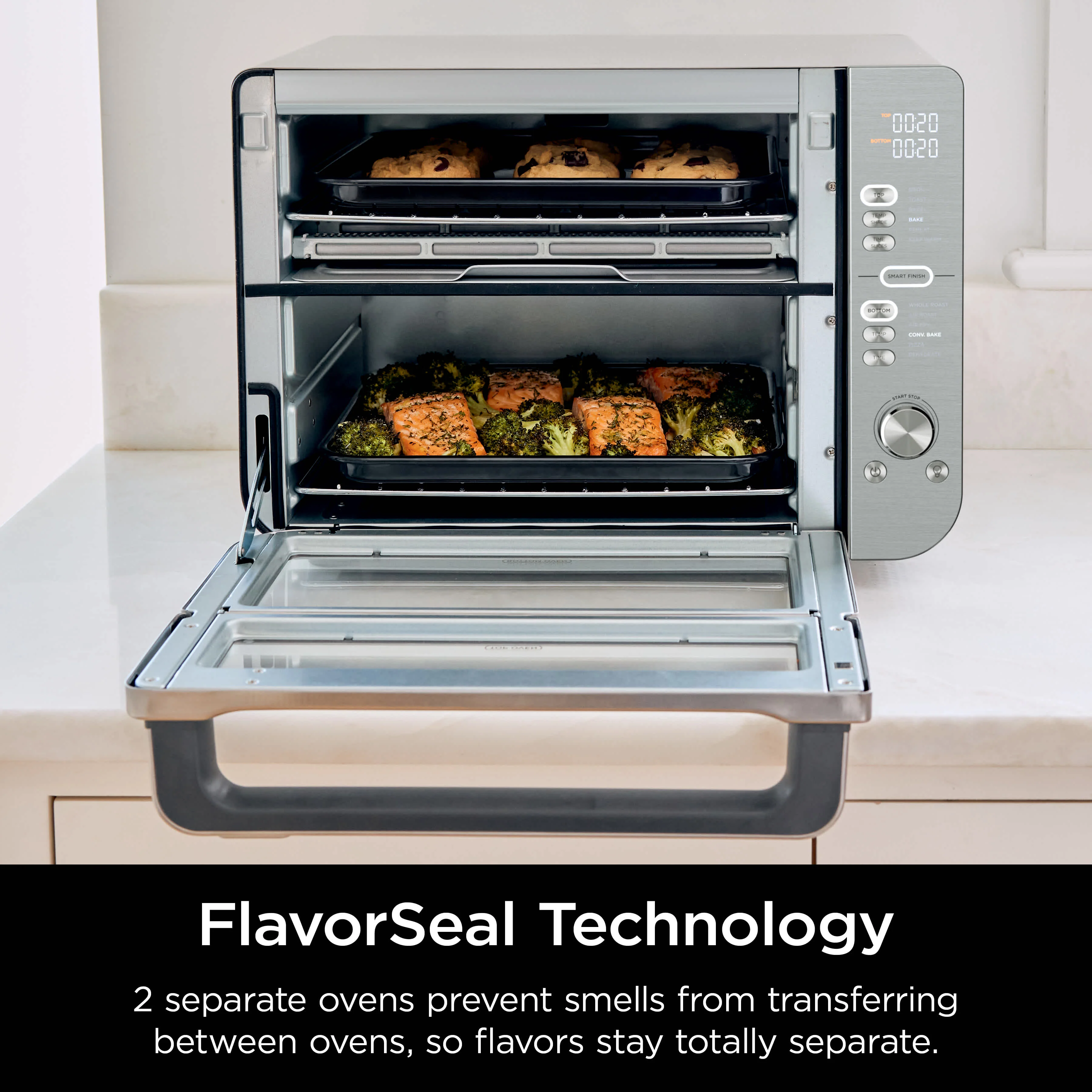 Ninja® Double Stack™ XL Countertop Oven & Air Fryer - Image 9
