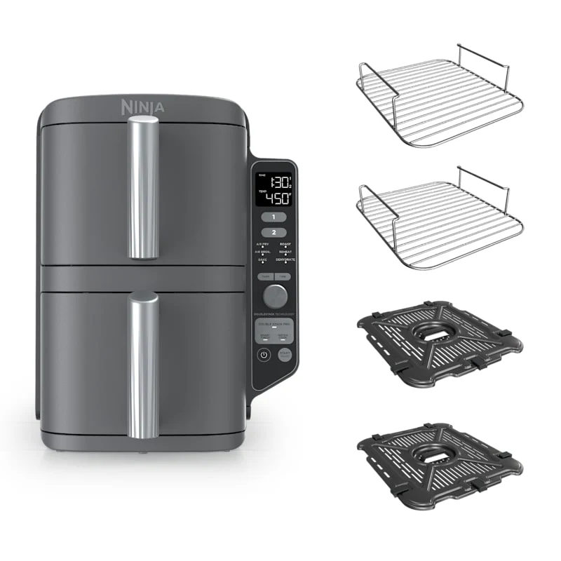 Ninja® DoubleStack™ XL 2 Basket 10 QT Air Fryer - Image 4