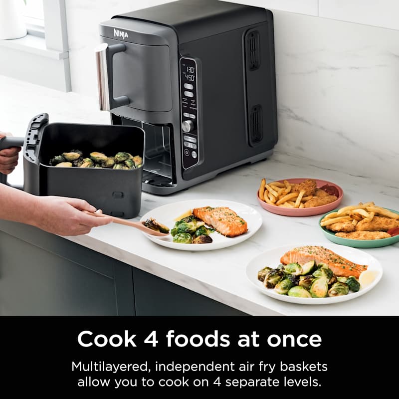 Ninja® DoubleStack™ XL 2 Basket 10 QT Air Fryer - Image 6