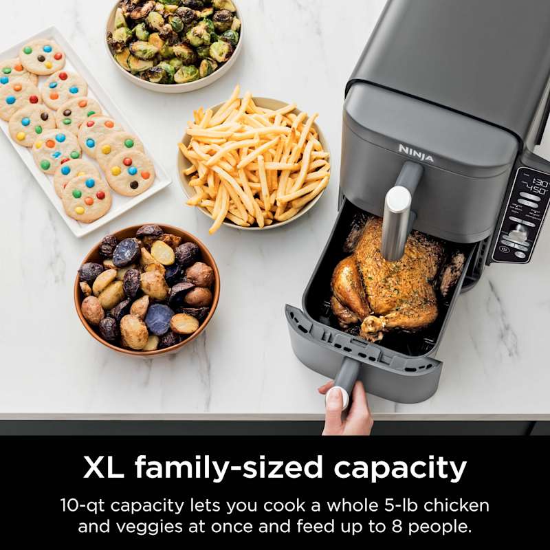Ninja® DoubleStack™ XL 2 Basket 10 QT Air Fryer - Image 7
