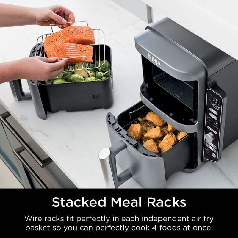 Ninja® DoubleStack™ XL 2 Basket 10 QT Air Fryer - Image 8