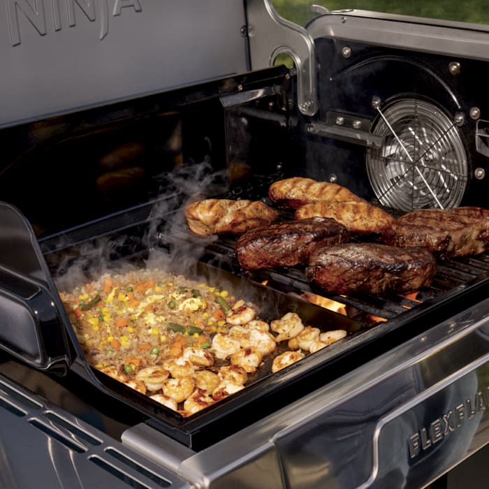Ninja™ FlexFlame™ Outdoor Cooking System, Stainless Steel - Image 11