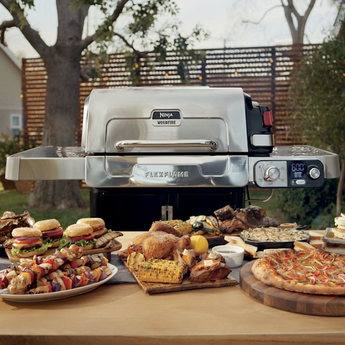 Ninja™ FlexFlame™ Outdoor Cooking System, Stainless Steel - Image 5