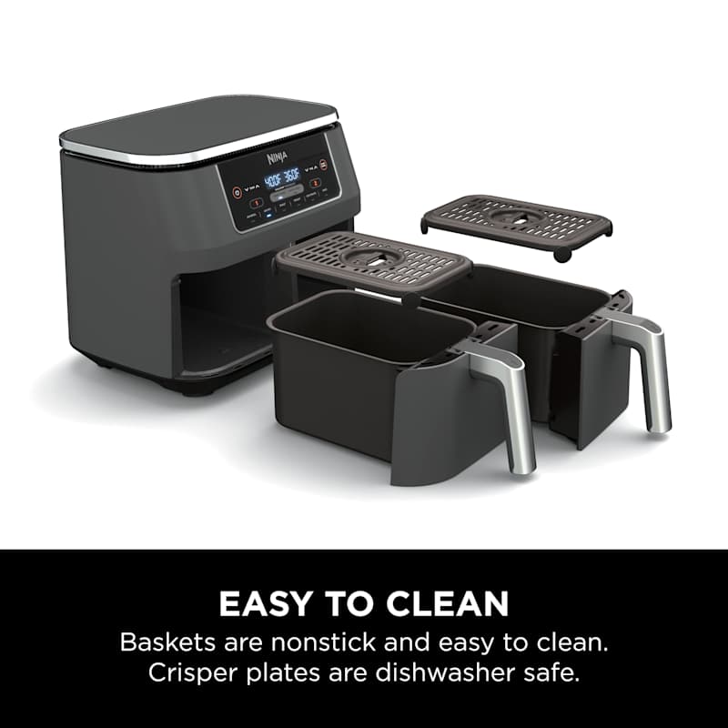 Ninja® Foodi® 6-in-1 8-qt. 2-Basket Air Fryer with DualZone™ Technology - Image 4