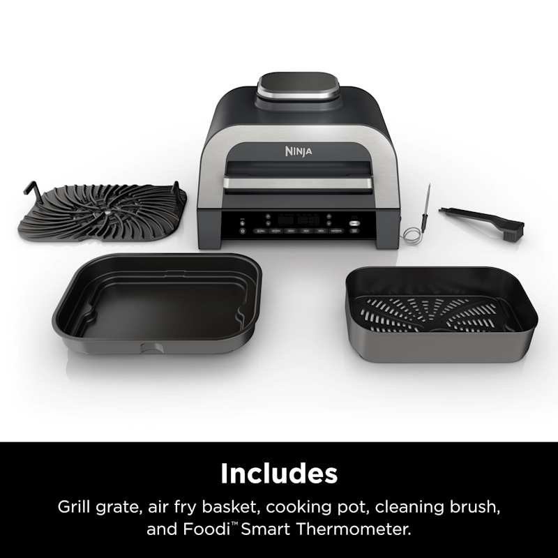 Ninja® Foodi® Smart XL 6-in-1 Indoor Grill & Air Fryer with Built in Thermometer - Image 10
