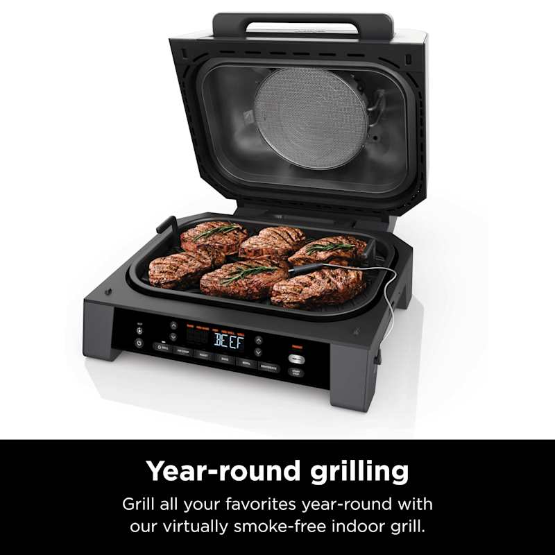 Ninja® Foodi® Smart XL 6-in-1 Indoor Grill & Air Fryer with Built in Thermometer - Image 9