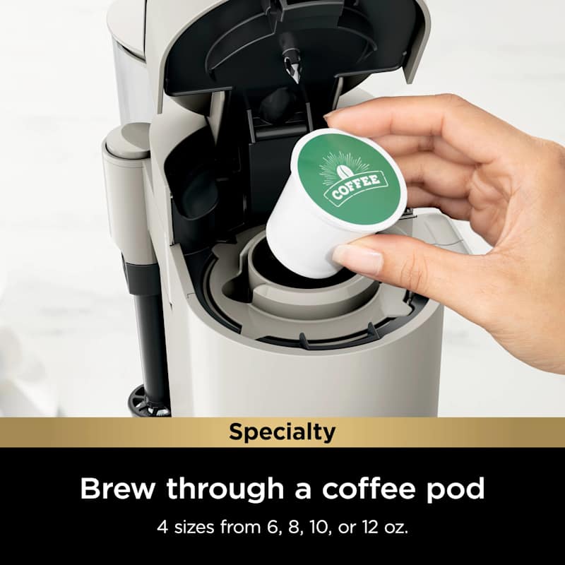 Ninja® Single-Serve Pods & Grounds Specialty Coffee Maker Stone - Image 7