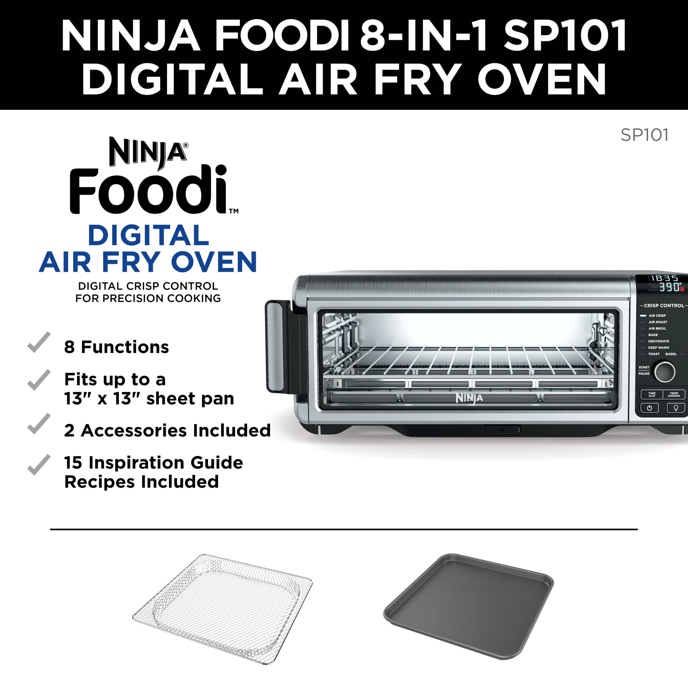 Ninja Foodi 8-in-1 Digital Air Fry Oven - Image 5