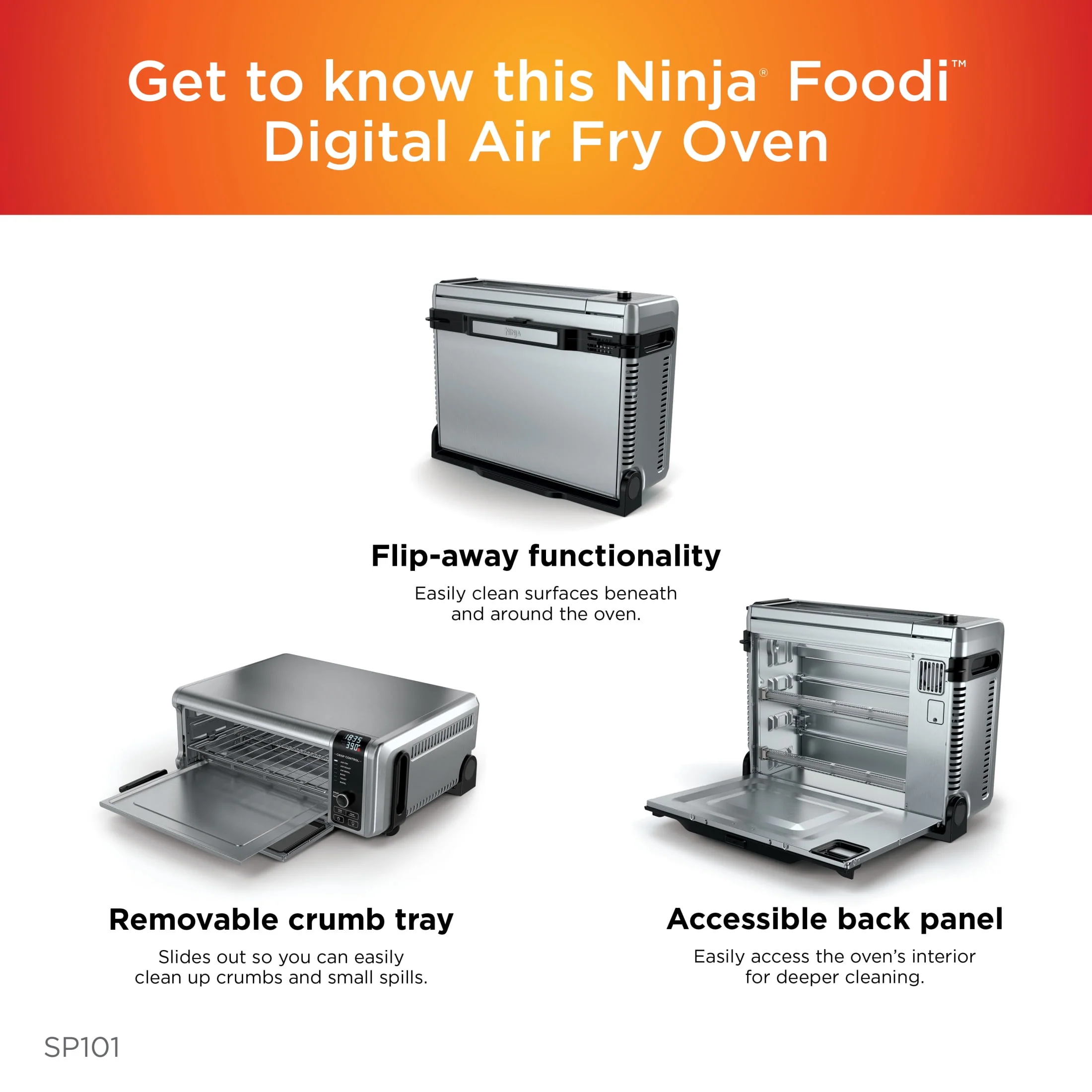 Ninja Foodi 8-in-1 Digital Air Fry Oven - Image 6