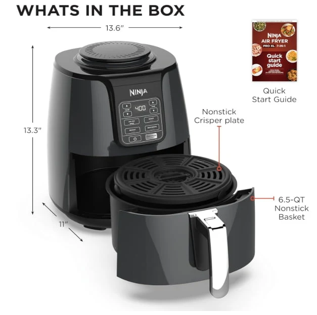 Ninja Air Fryer, 4-Quart Ceramic Nonstick Electric - Image 6