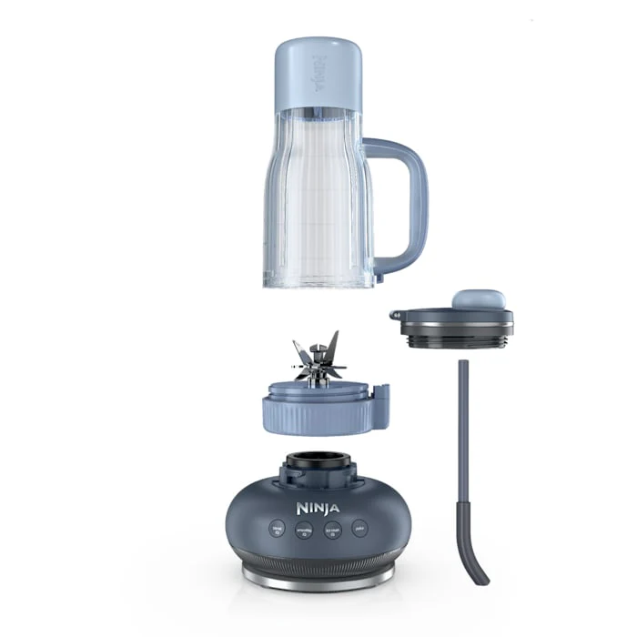 Ninja BlendBOSS™ Tumbler Blender with 26oz Travel Tumbler & Removable Straw, Cyberspace - Image 3