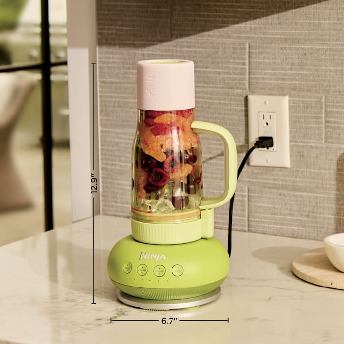 Ninja BlendBOSS™ Tumbler Blender with 26oz Travel Tumbler & Removable Straw, Cyberspace - Image 9