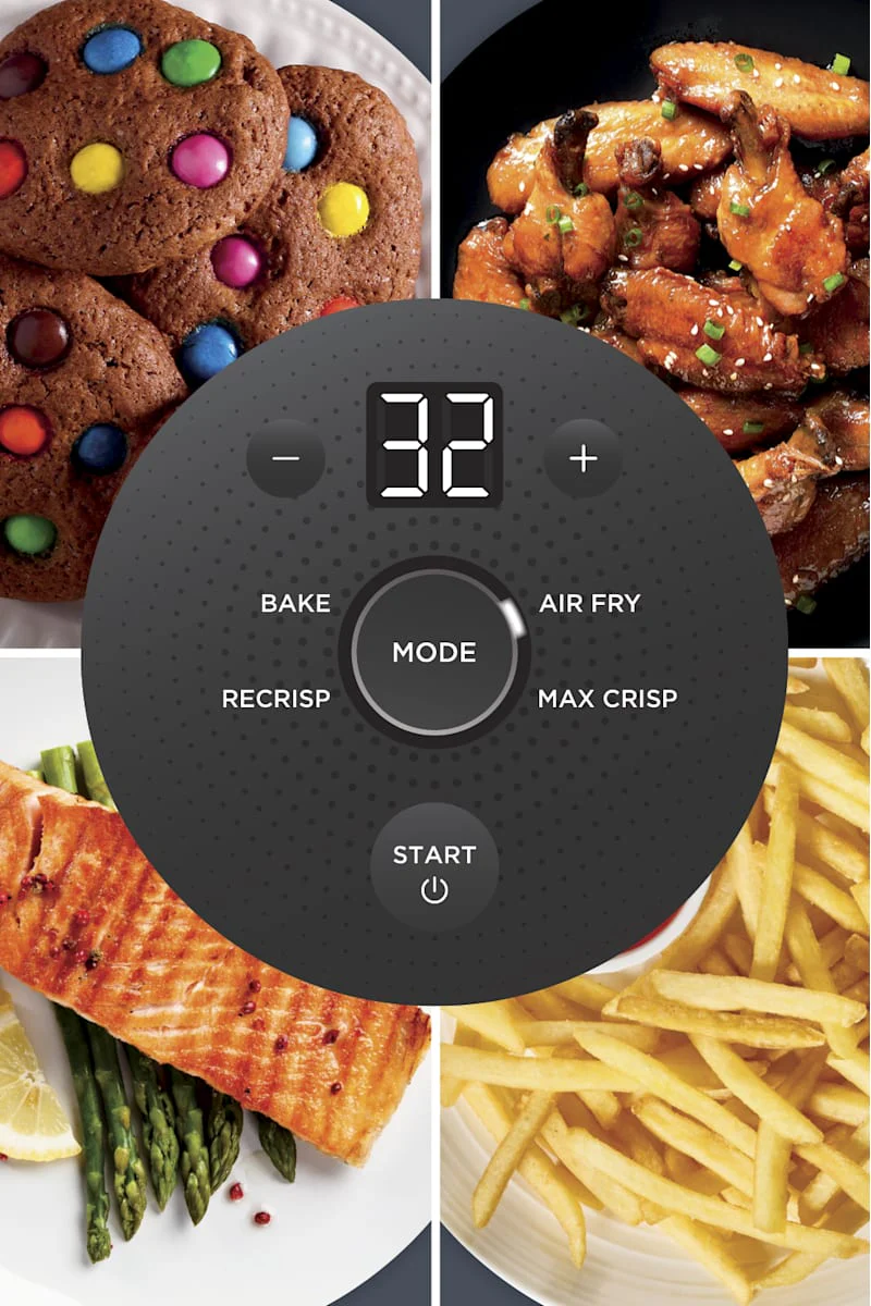 Ninja Crispi® 4-in-1 Portable Glass Air Fryer Cooking System, Cyberspace - Image 7