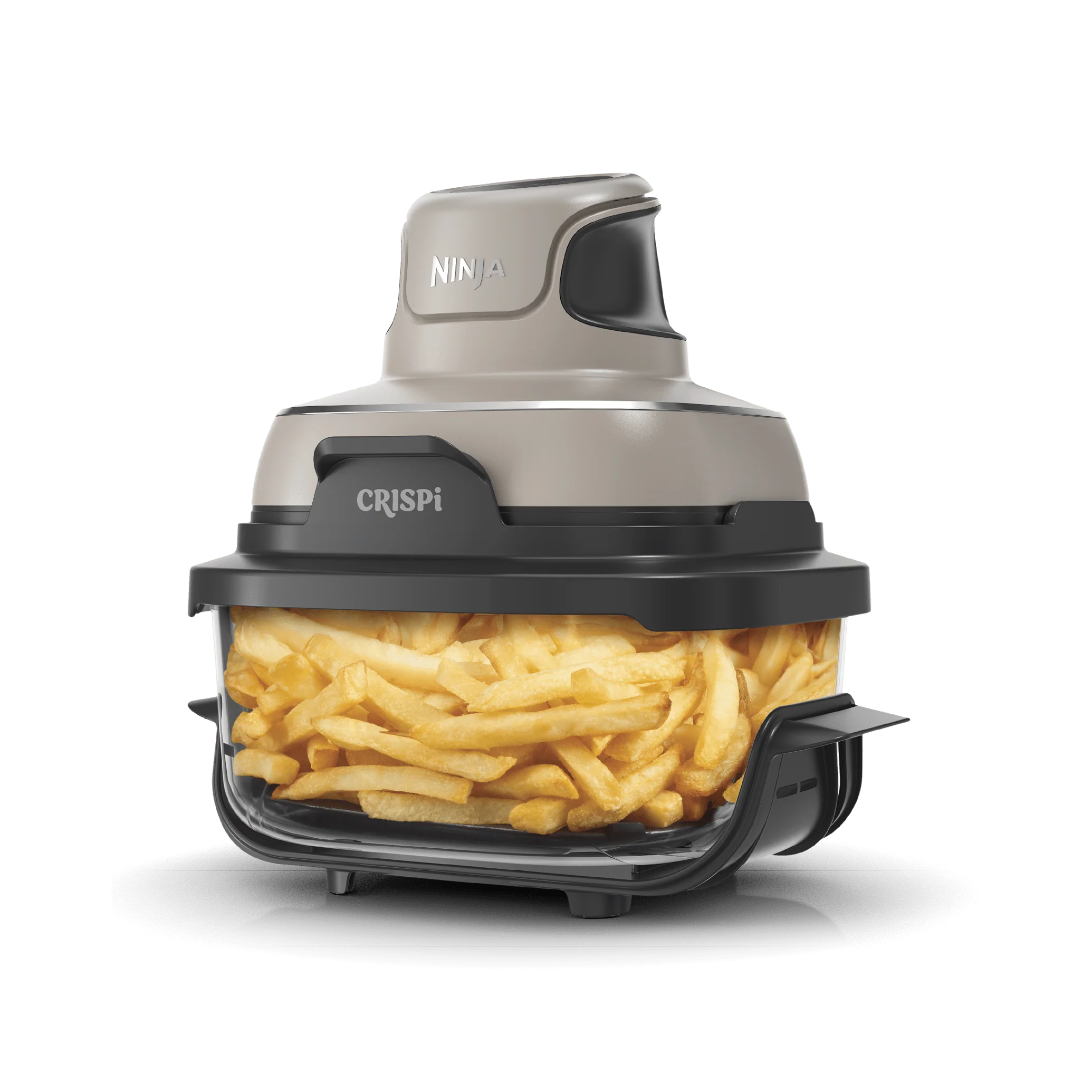 Ninja Crispi® 4-in-1 Portable Glass Air Fryer Cooking System, Stone - Image 2