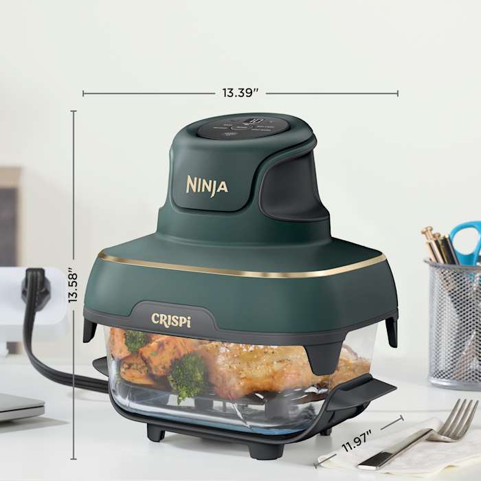 Ninja Crispi® 5-in-1 Portable Glass Air Fryer Cooking System - Image 9