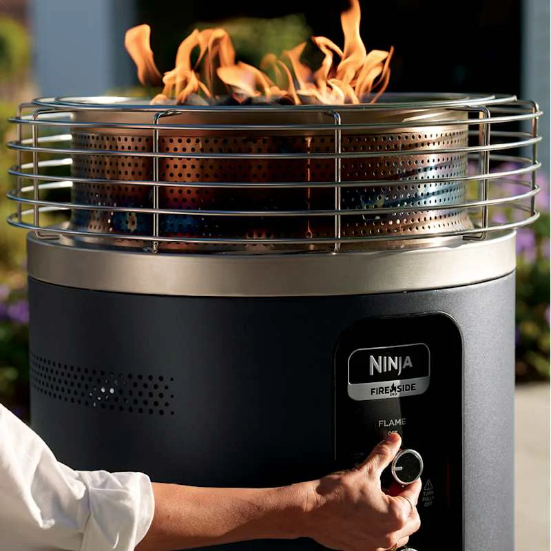 Ninja Fireside360™ Outdoor Heater & Fire Pit Stainless Steel OF101SL - Image 5