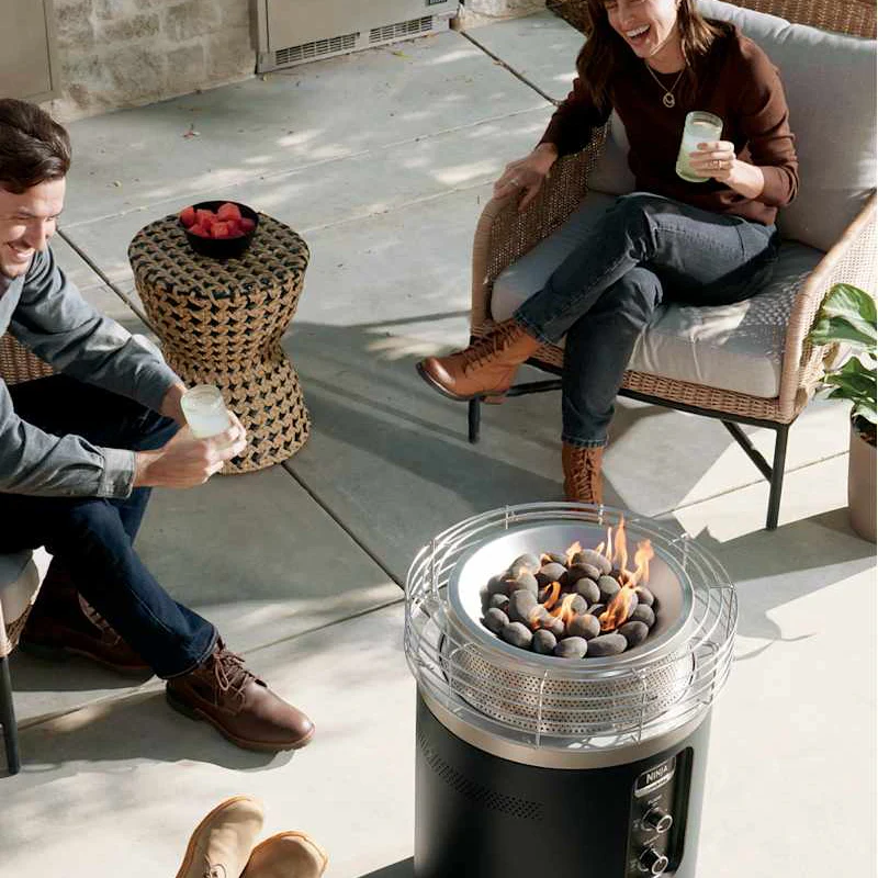 Ninja Fireside360™ Outdoor Heater & Fire Pit Stainless Steel OF101SL - Image 6