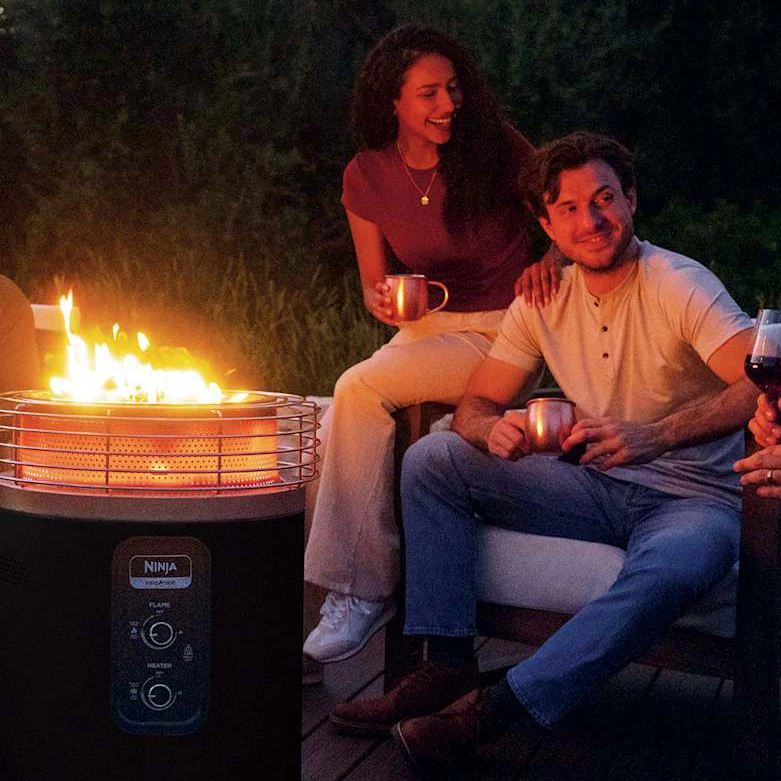 Ninja Fireside360™ Outdoor Heater & Fire Pit Stainless Steel OF101SL - Image 7