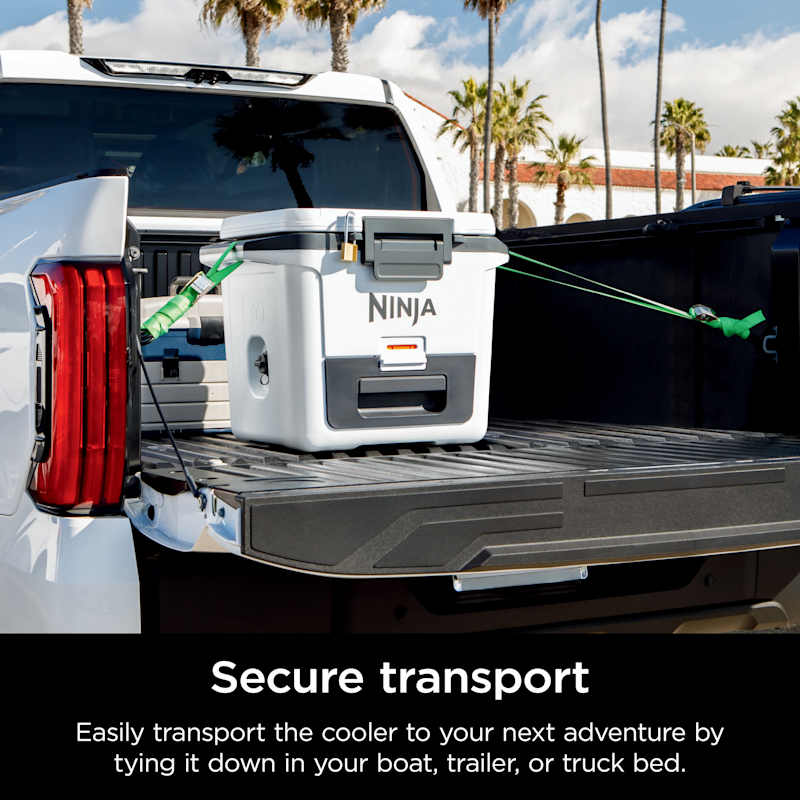 Ninja FrostVault™ 30qt Hard Cooler with Cold Dry Zone, Cloud White - Image 9