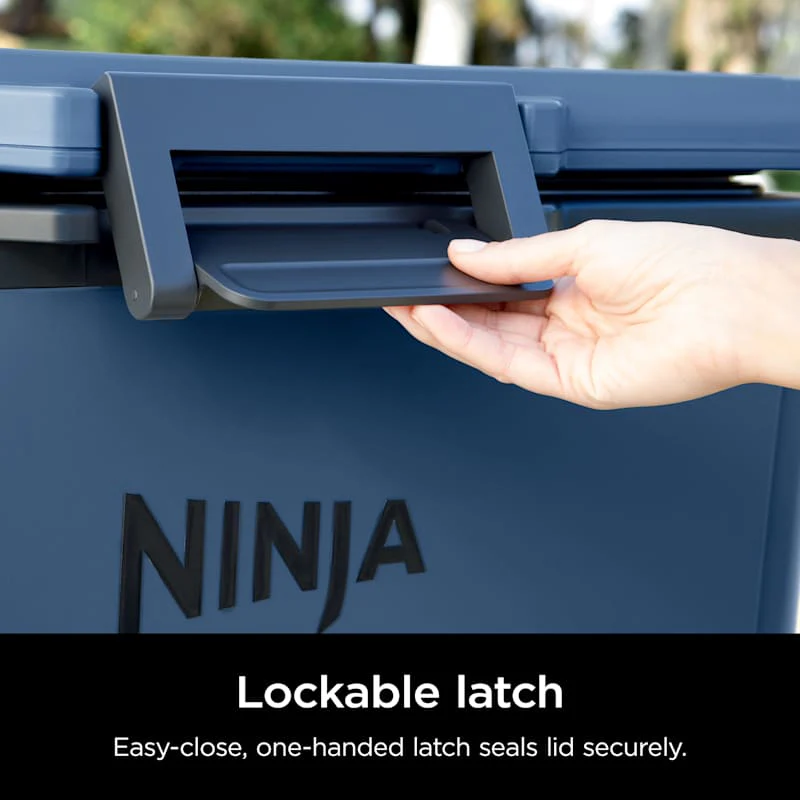 Ninja FrostVault™ 30qt Hard Cooler with Cold Dry Zone, Lakeshore Blue - Image 7