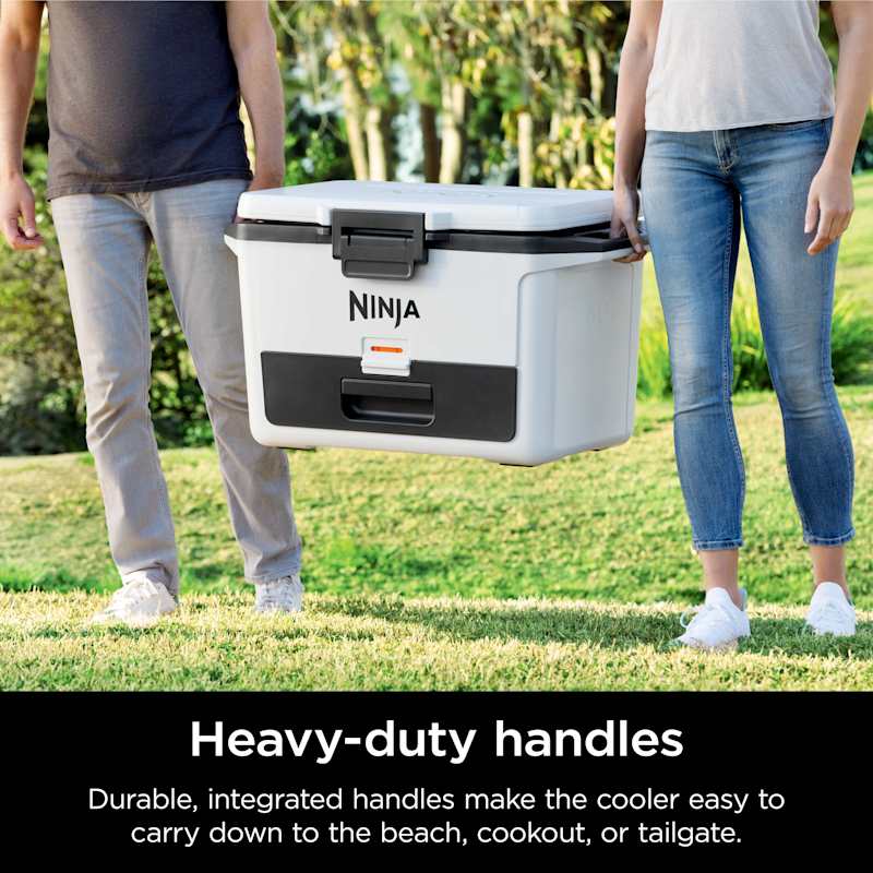 Ninja FrostVault™ 50qt Hard Cooler with Cold Dry Zone, Cloud White - Image 6