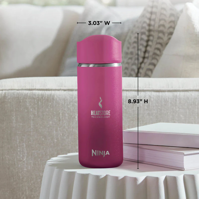 Ninja Sip Perfect 16-oz. Travel Mug, Fuchsia Pink - Image 3