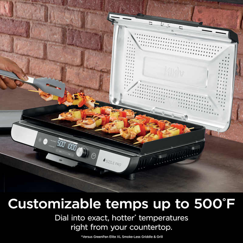 Ninja Sizzle™ Pro XL Indoor Griddle and Grill GX101 - Image 3