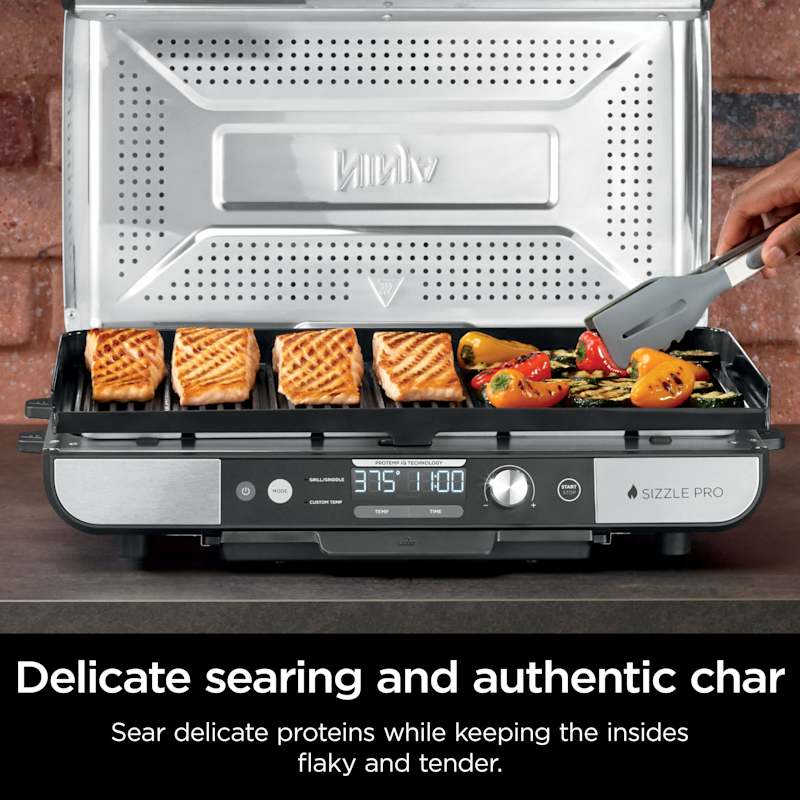 Ninja Sizzle™ Pro XL Indoor Griddle and Grill GX101 - Image 8