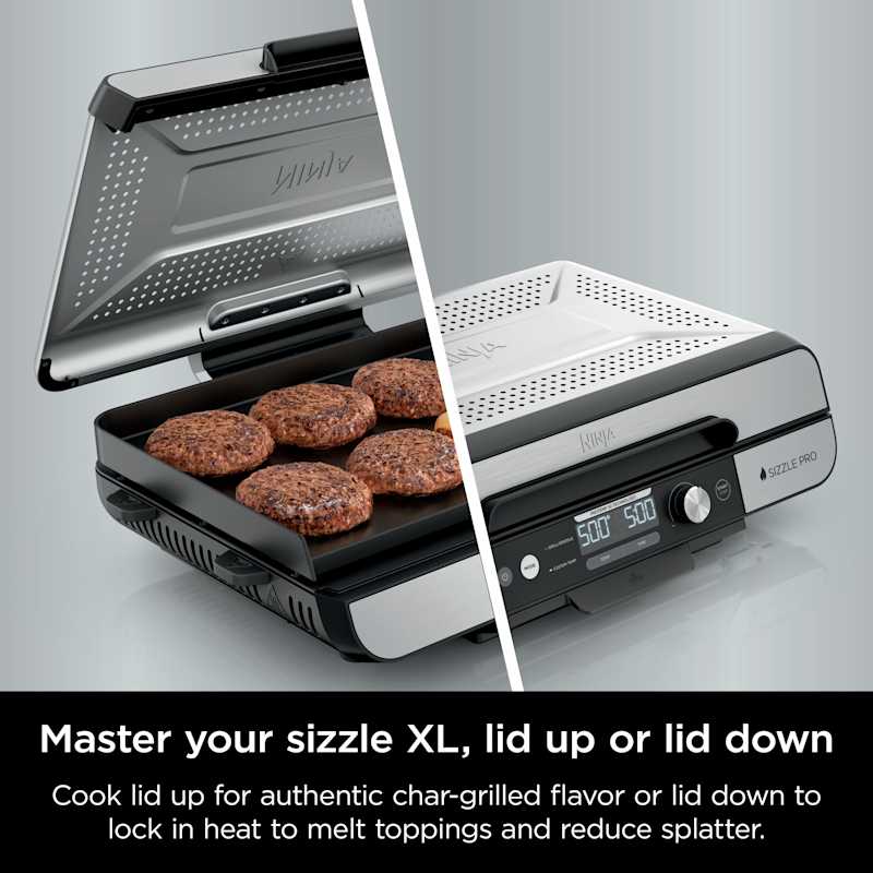 Ninja Sizzle™ Pro XL Indoor Griddle and Grill GX101 - Image 9