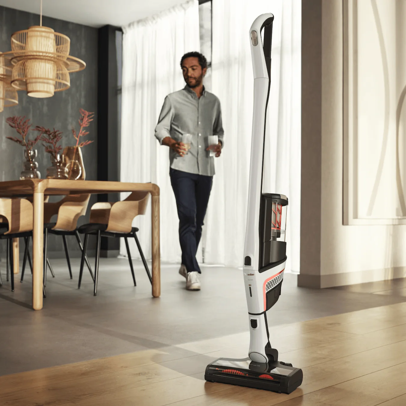 Miele TriFlex HX1 Facelift, Lotus White - Stick, Cordless Vacuum - Image 3