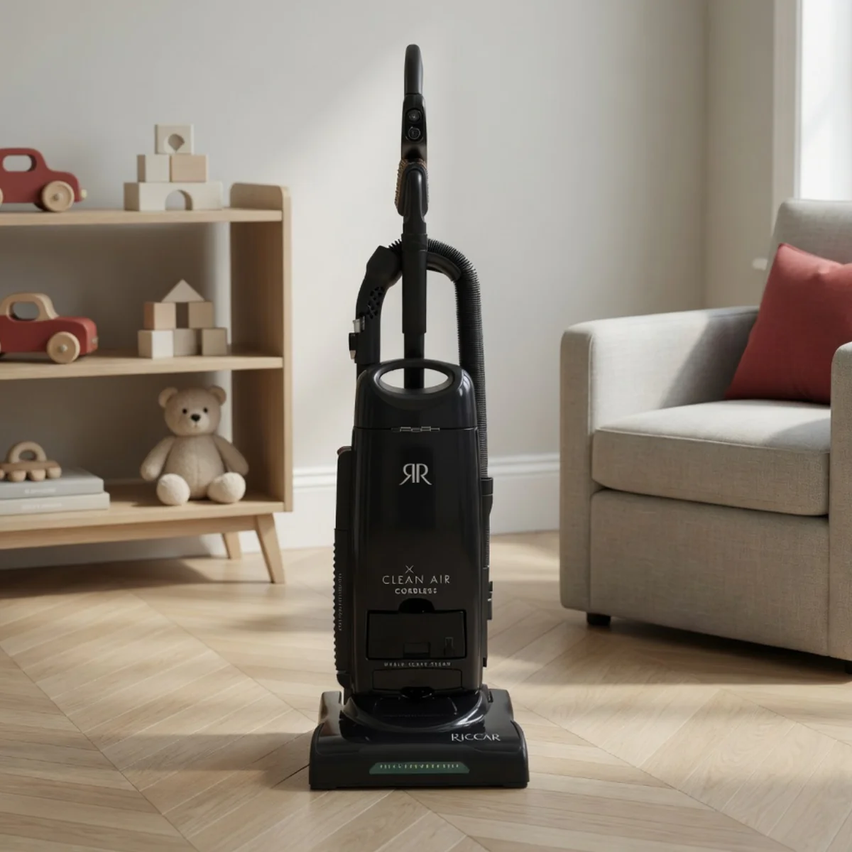 Riccar R27CV Clean Air Cordless Upright Vacuum - Image 5