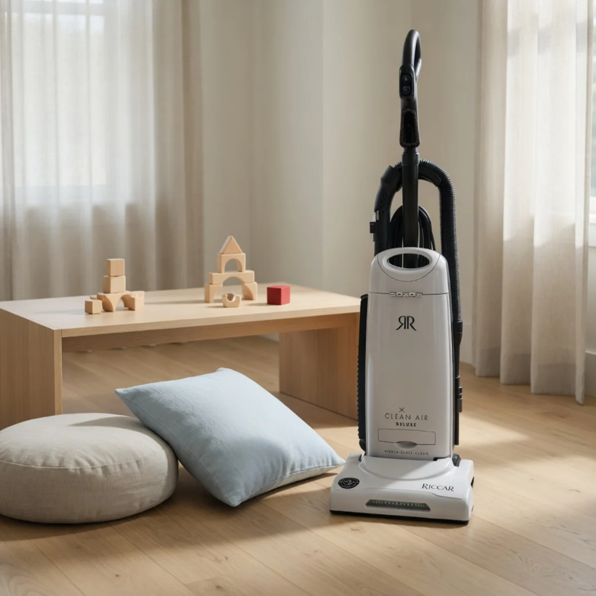 Riccar R27D Clean Air Deluxe Upright Vacuum Cleaner - Image 4
