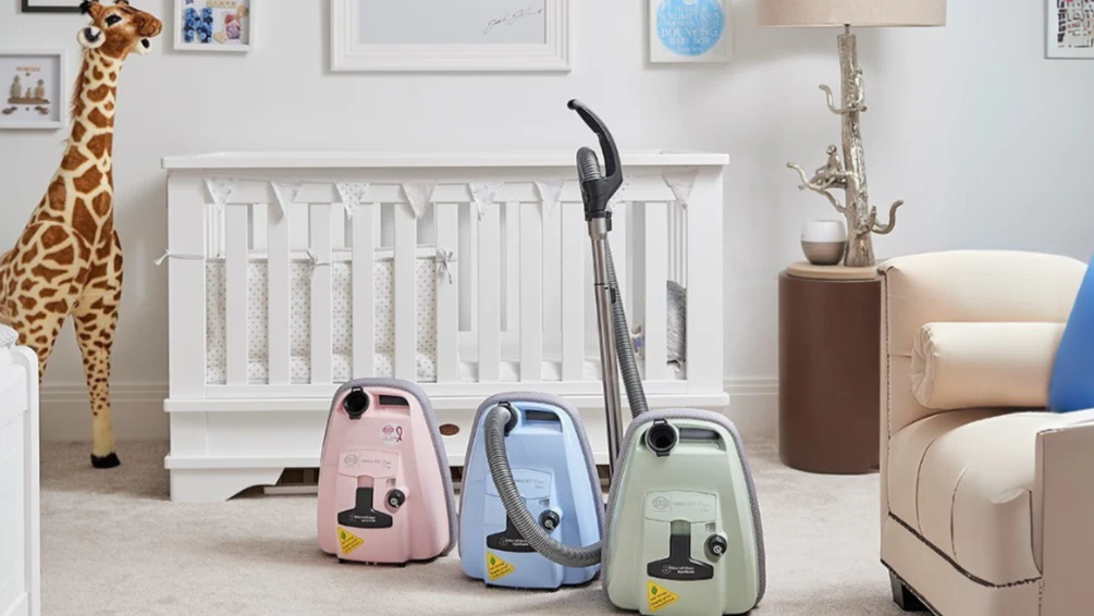SEBO AirBelt K3 Premium, Pastel Blue - Canister Vacuum - Image 5