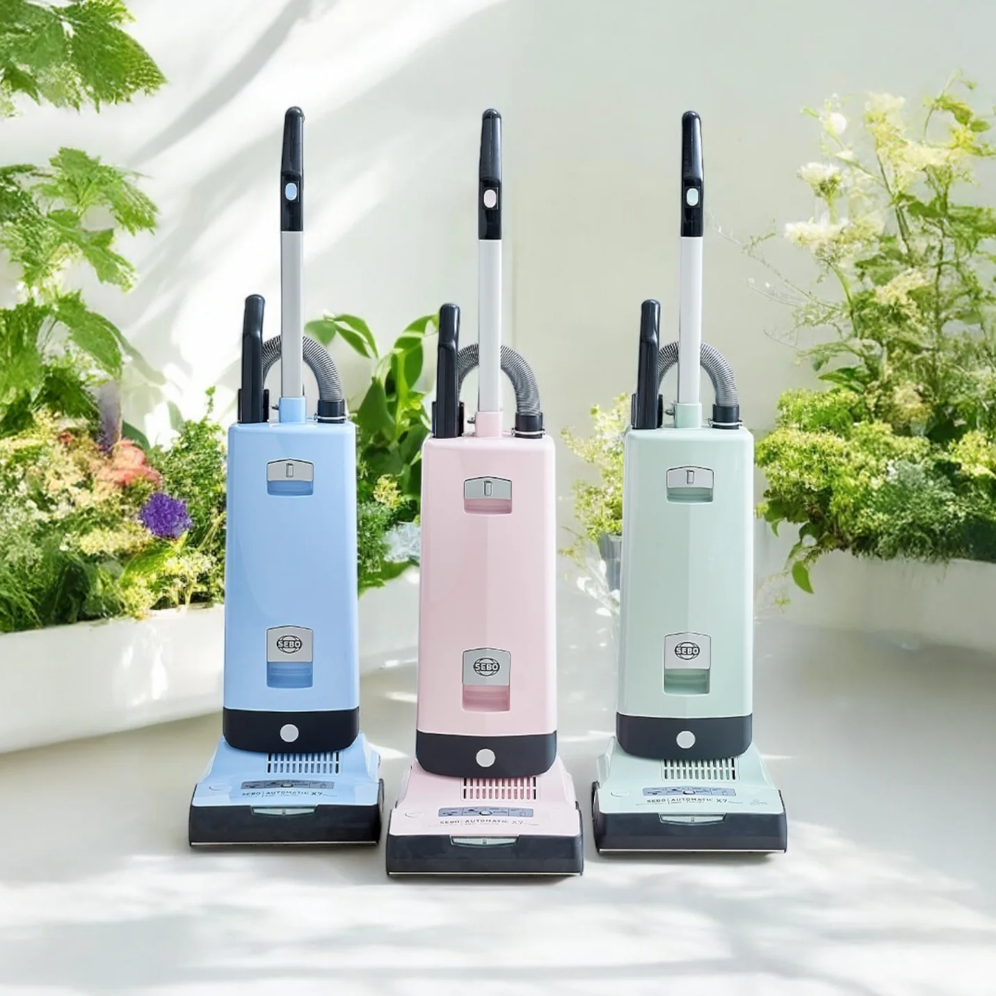 SEBO Automatic X7 Premium, Pastel Blue - Upright Vacuum - Image 3