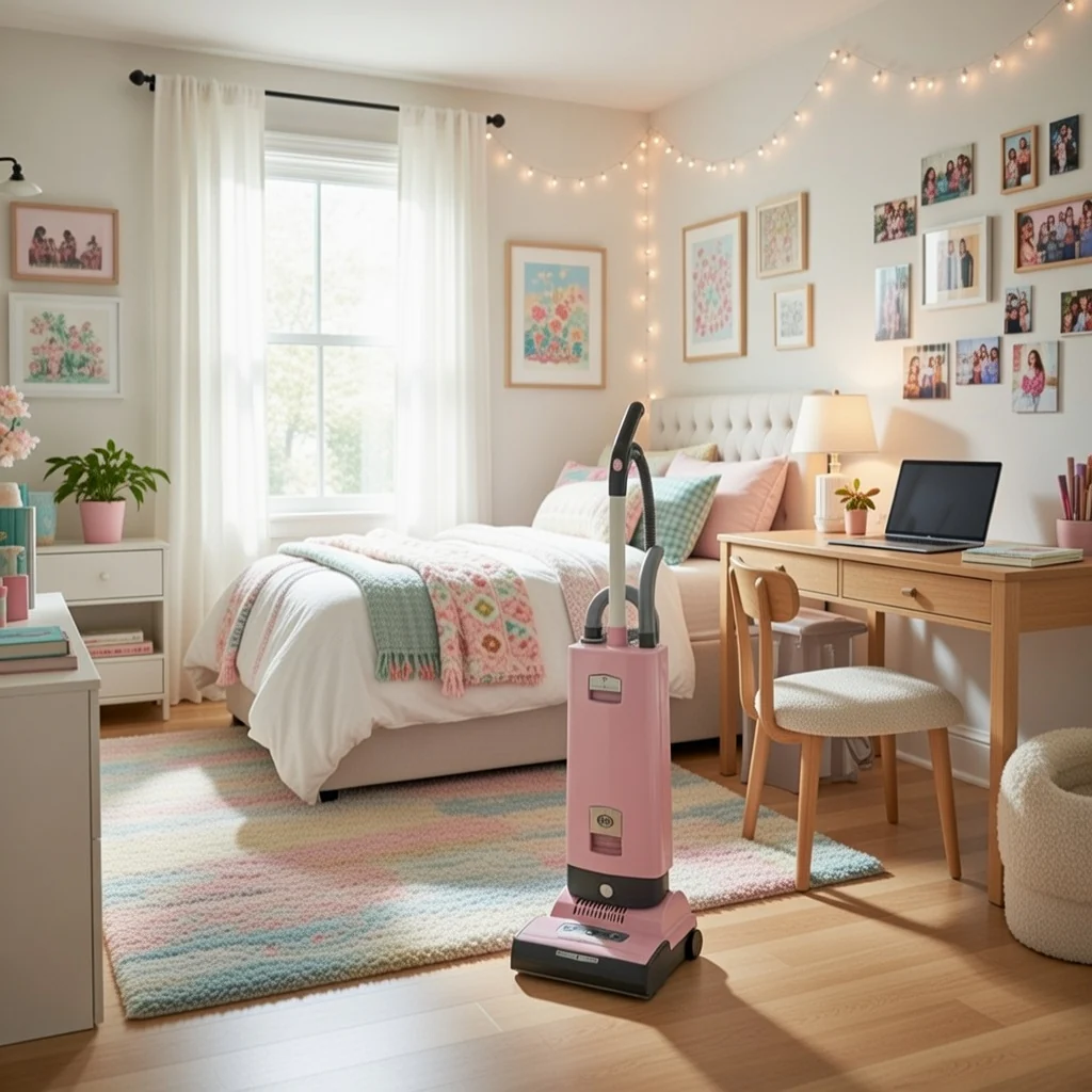 SEBO Automatic X7 Premium, Pastel Pink - Upright Vacuum - Image 4