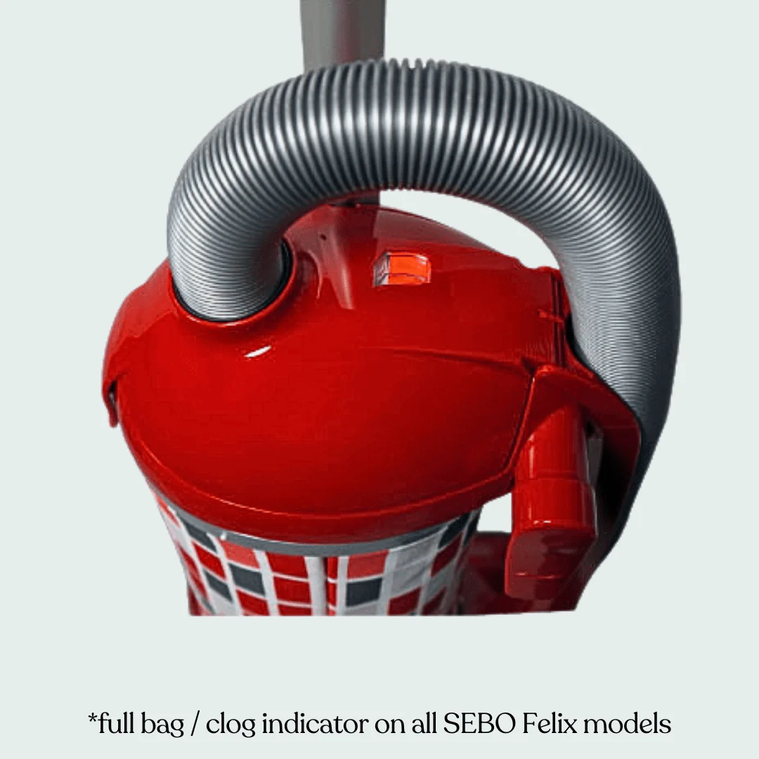 SEBO Felix 1 Premium, Rosso (Red) - Upright Vacuum - Image 11