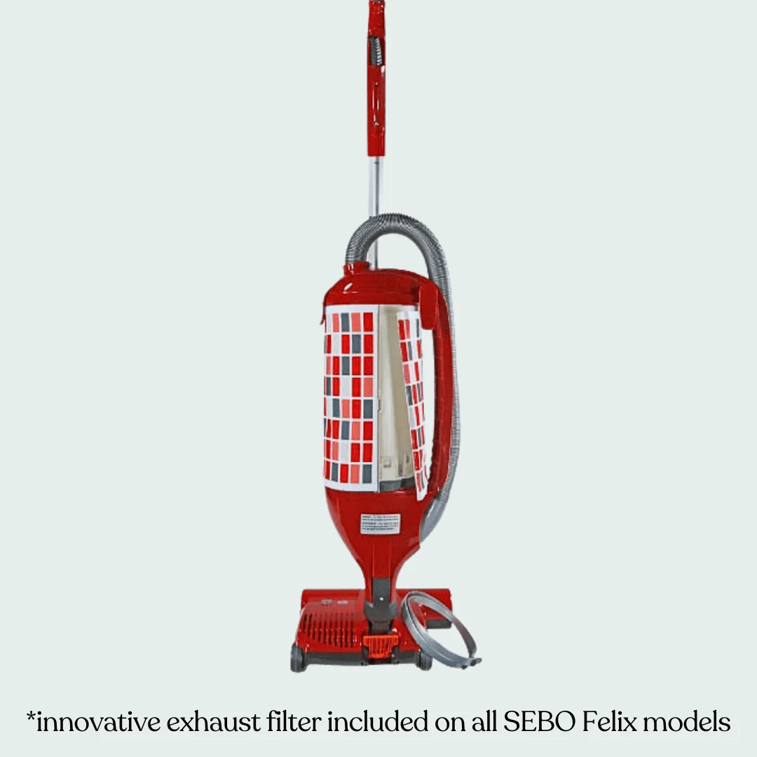 SEBO Felix 1 Premium, Rosso (Red) - Upright Vacuum - Image 9