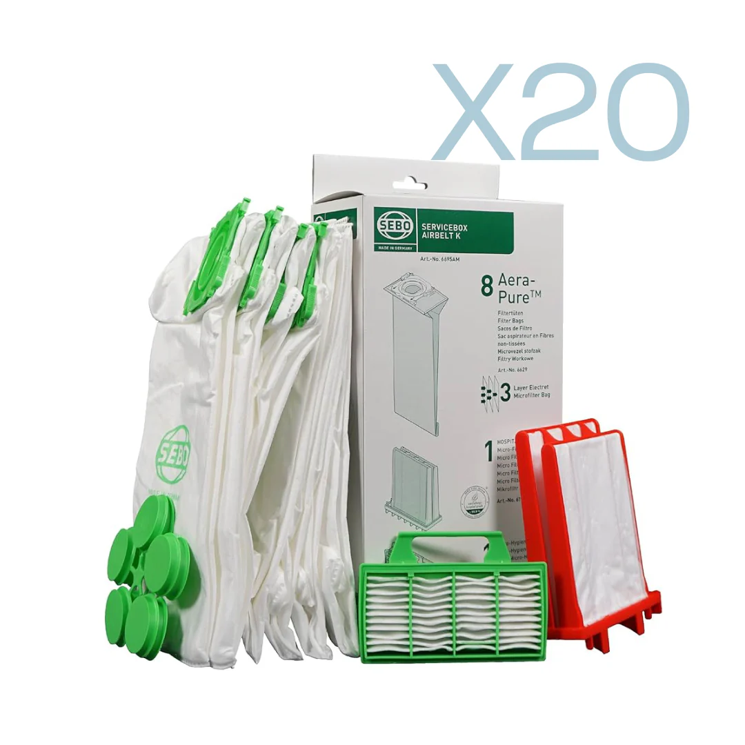 SEBO Service Box K (20-Piece Carton)
