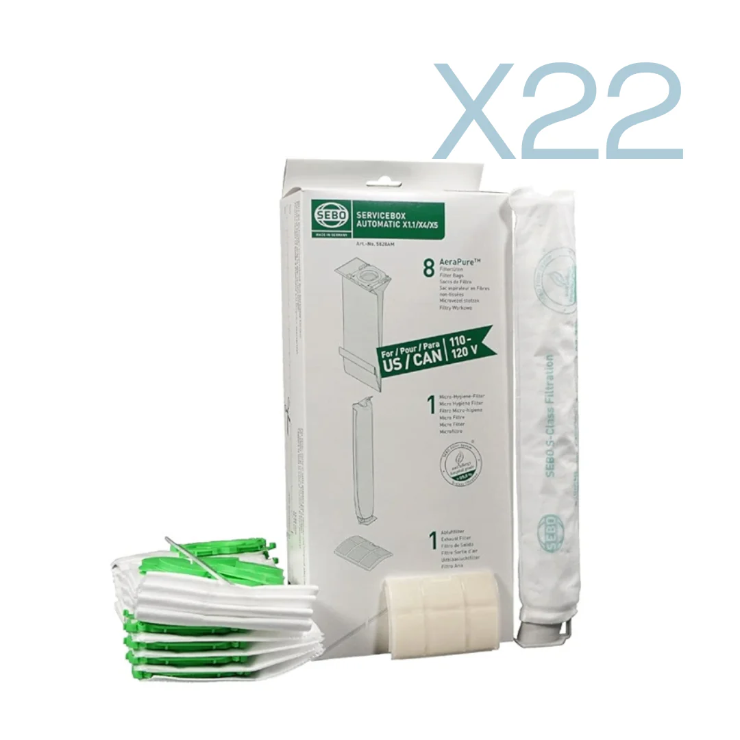 SEBO Service Box X4/X5, X1/X2 (22-Piece Carton)