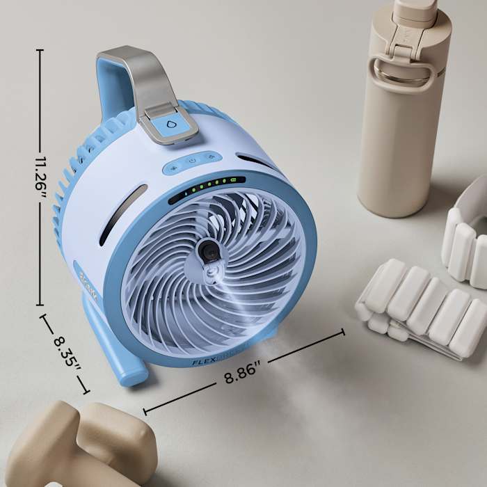 Shark® FlexBreeze® HydroGo™ Pro Fan, Graphite - Image 7