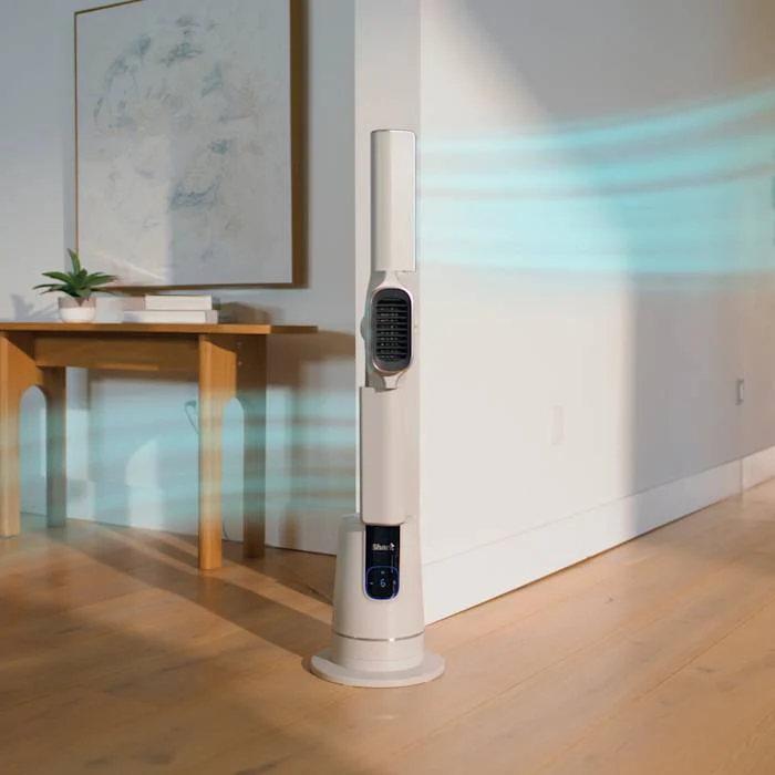 Shark® TurboBlade™ Cool + Heat Bladeless Tower Fan & Heater for Customizable Year-Round Indoor Use, Charcoal - Image 10