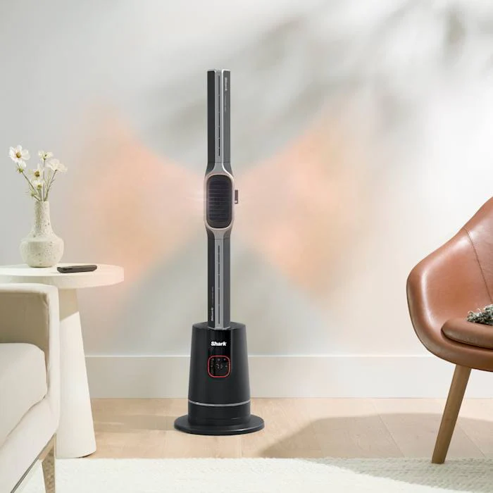 Shark® TurboBlade™ Cool + Heat Bladeless Tower Fan & Heater for Customizable Year-Round Indoor Use, Dove - Image 9