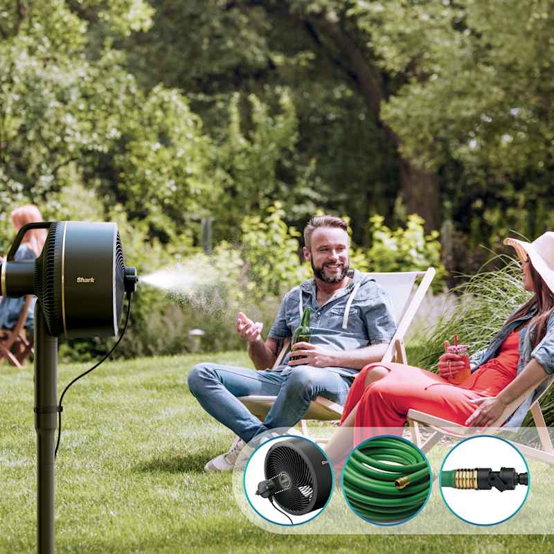 Shark FlexBreeze Fan With InstaCool Misting Attachment - Image 5